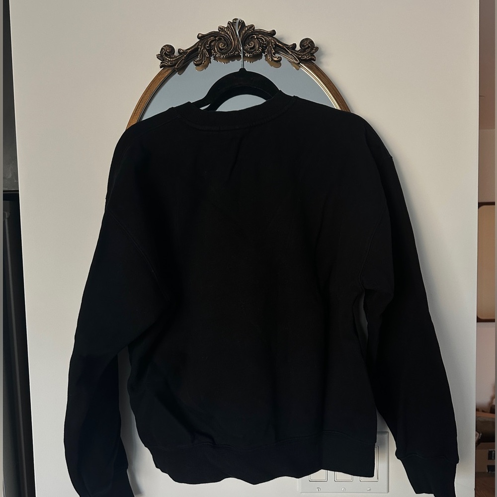 Aritzia TNA Black Crewneck